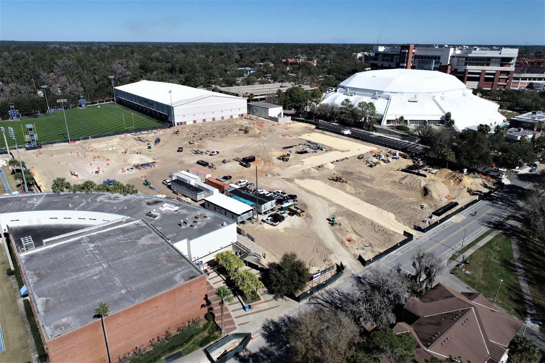 Progress Continues on the University of Florida’s James W. “Bill” Heavener Football Training Center