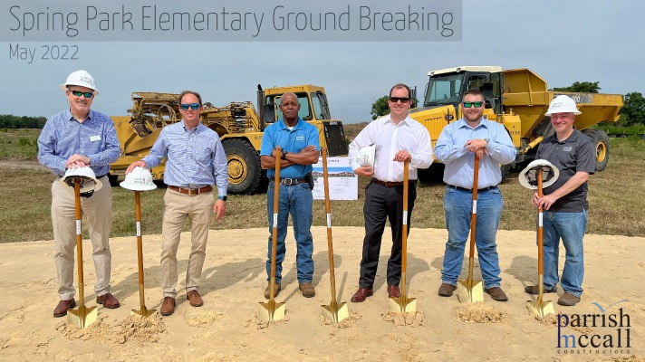 Parrish McCall breaks ground at Spring Park Elementary